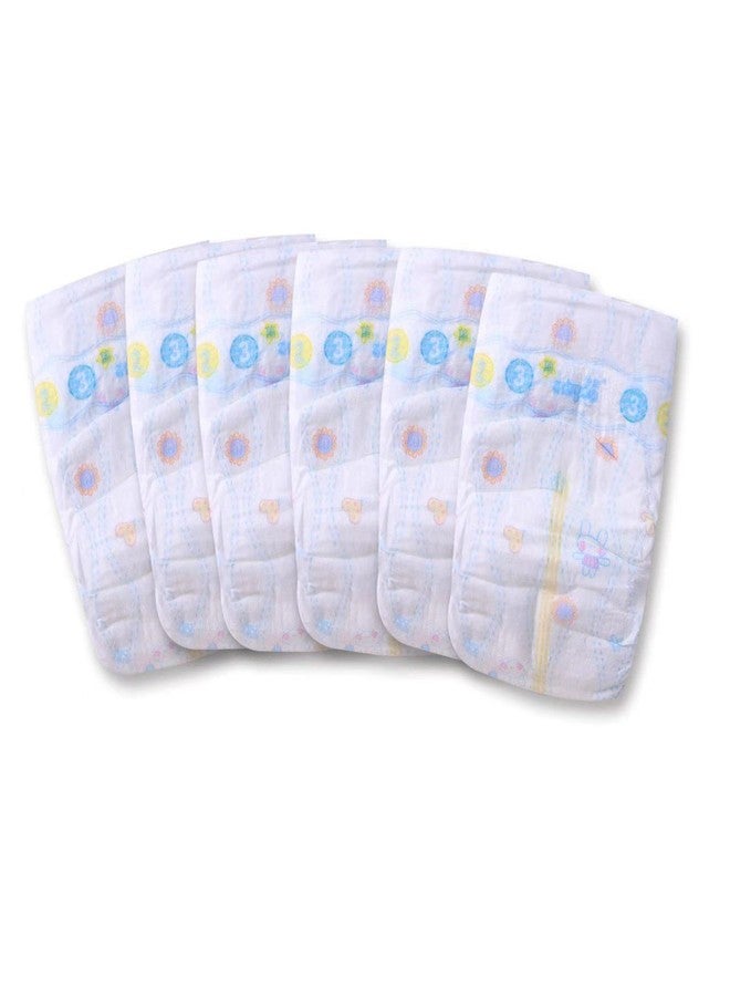 MAIHAO Reborn Baby Dolls Diapers 18-28 inch Newborn Reusable 6-Piece Pack Fit 18-28" Reborn Newborn Dolls - Image 1